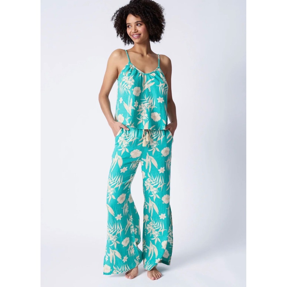 Pj salvage TAHITIAN TROPICS PJ set size large new with tags